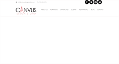 Desktop Screenshot of canvusdesignstudio.com